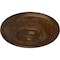 Ekena Millwork Jefferson Ceiling Medallion (Fits Canopies up to 2 7/8"), 11 3/4"OD x 3/8"P, Root Beer Crackle CM12JERBC - alternate 4